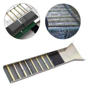 Folding Gold Sluice Box — Aluminium Alloy Portable Chute for Gold Mining, Panning & Prospecting