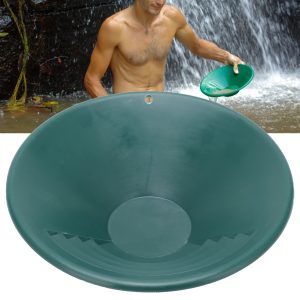 260mm Gold Panning Pan — ABS Gold Sifting Classifier & Sieve Tray for Gold Prospecting