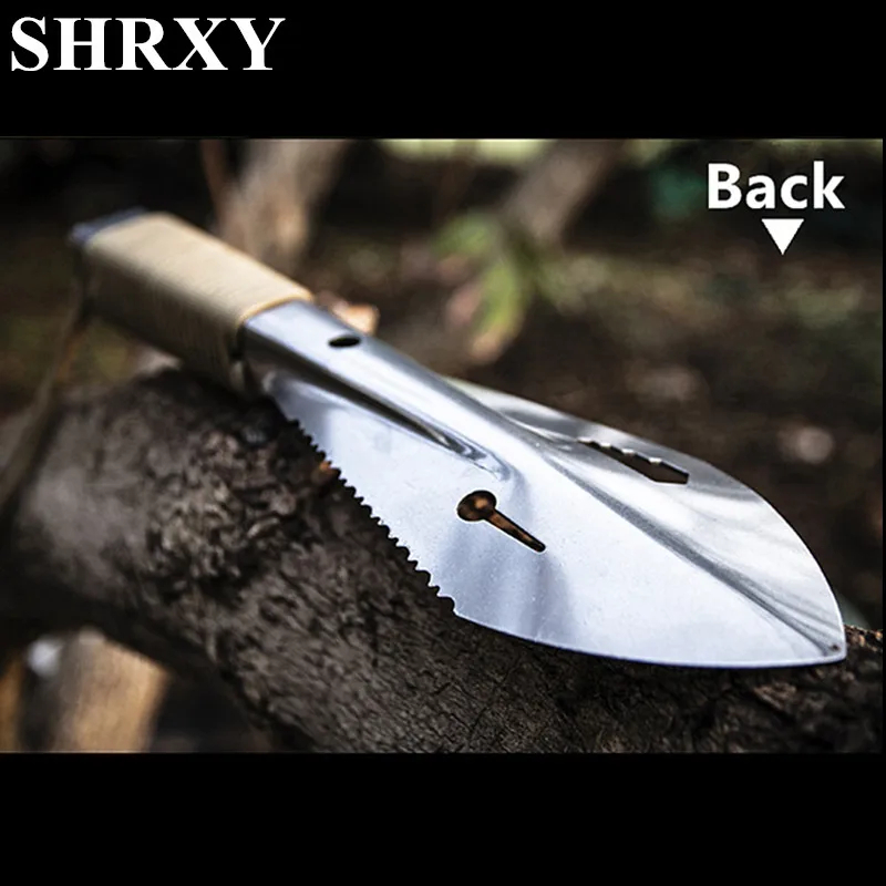 Metal Detector & Gold Prospecting Digging Tool — Carbon Steel Multi-Function Shovel Knife with Sheath - Image 6