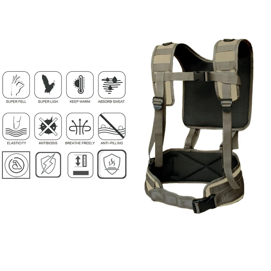 Universal Metal Detector Harness Sling — Fits Minelab, Garrett, Bounty Hunter & More - Image 2