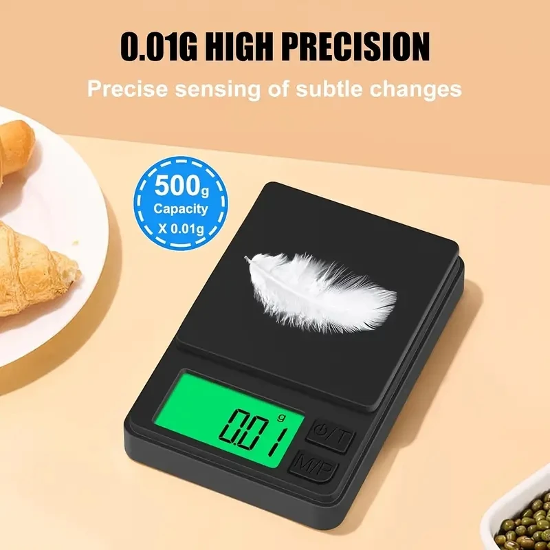 Digital Pocket Scale 100g–1kg – Multi-Range Precision Scale – view 3