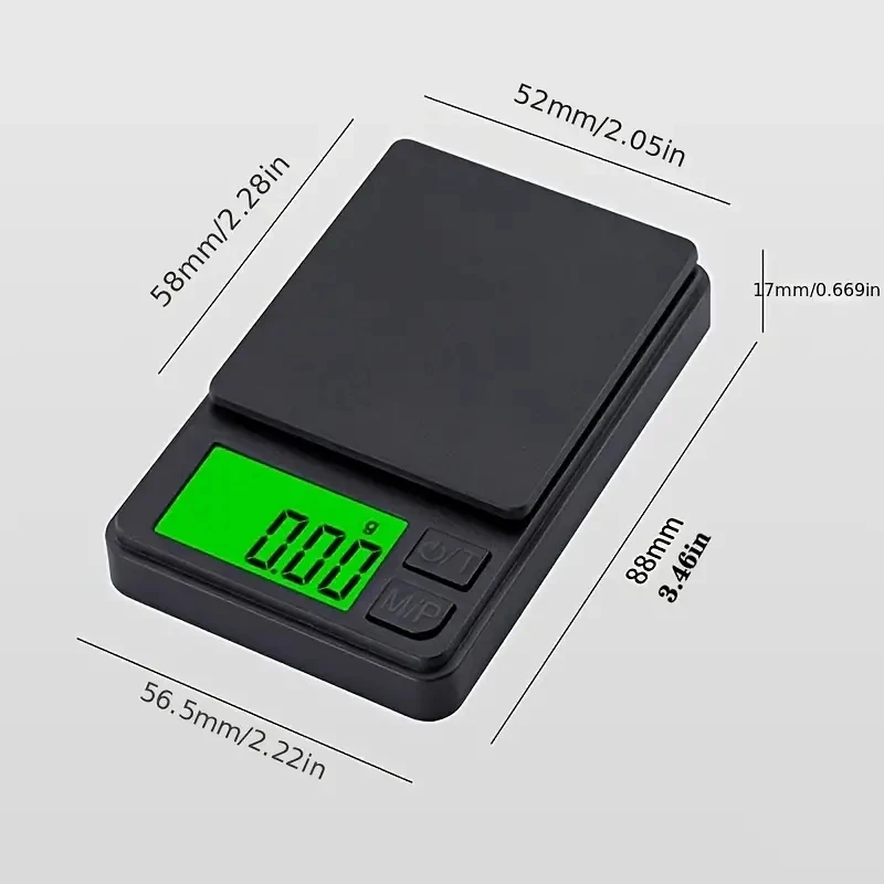 Digital Pocket Scale 100g–1kg – Multi-Range Precision Scale – view 5