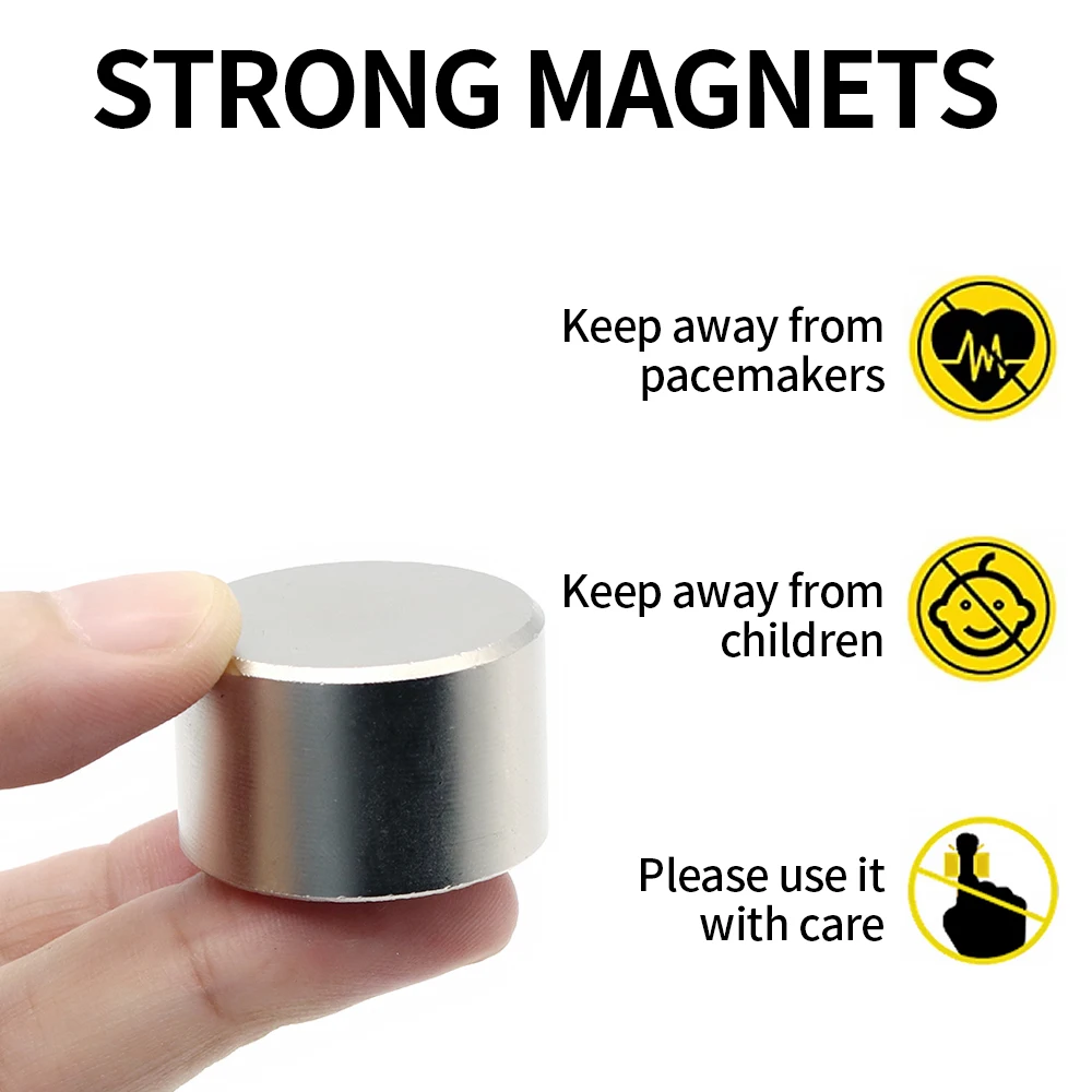 30x20mm Block Rare Earth Magnet N35 — Strong Neodymium Bar Magnet – view 2