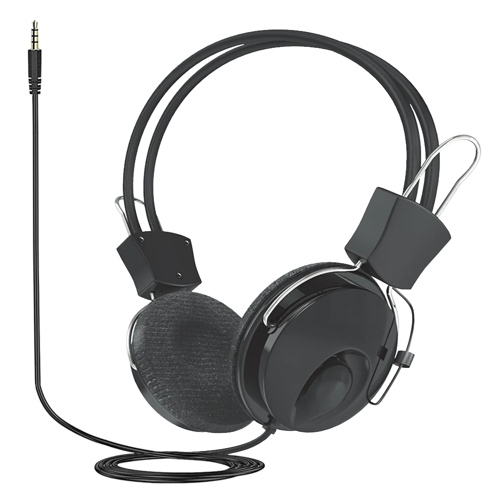 3.5mm Metal Detector Headphones – Low-Noise Wired Headset – view 2