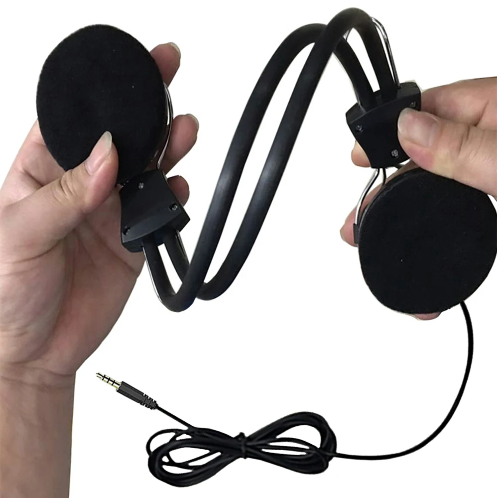3.5mm Metal Detector Headphones – Low-Noise Wired Headset – view 4