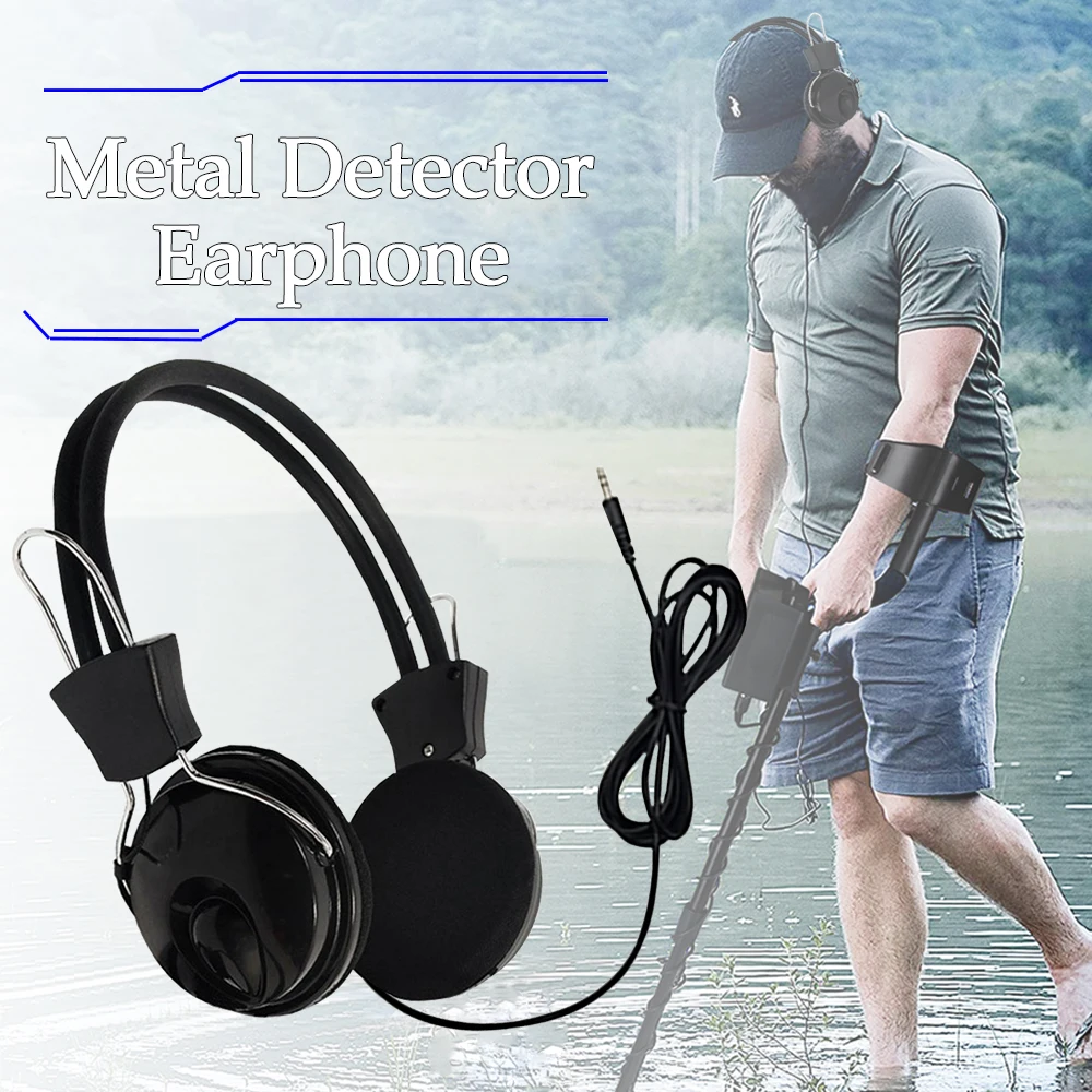 3.5mm Metal Detector Headphones – Low-Noise Wired Headset – view 6