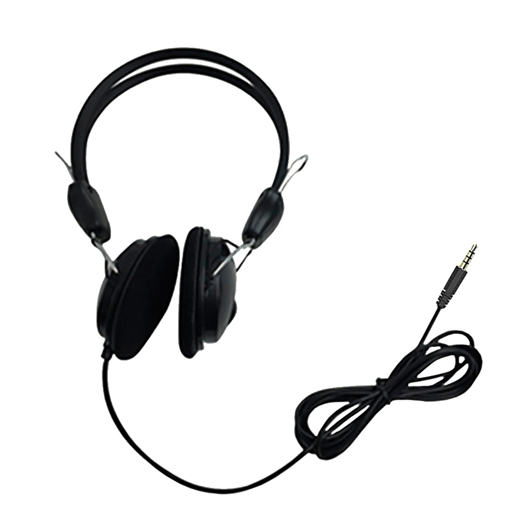 3.5mm Metal Detector Headphones – Low-Noise Wired Headset
