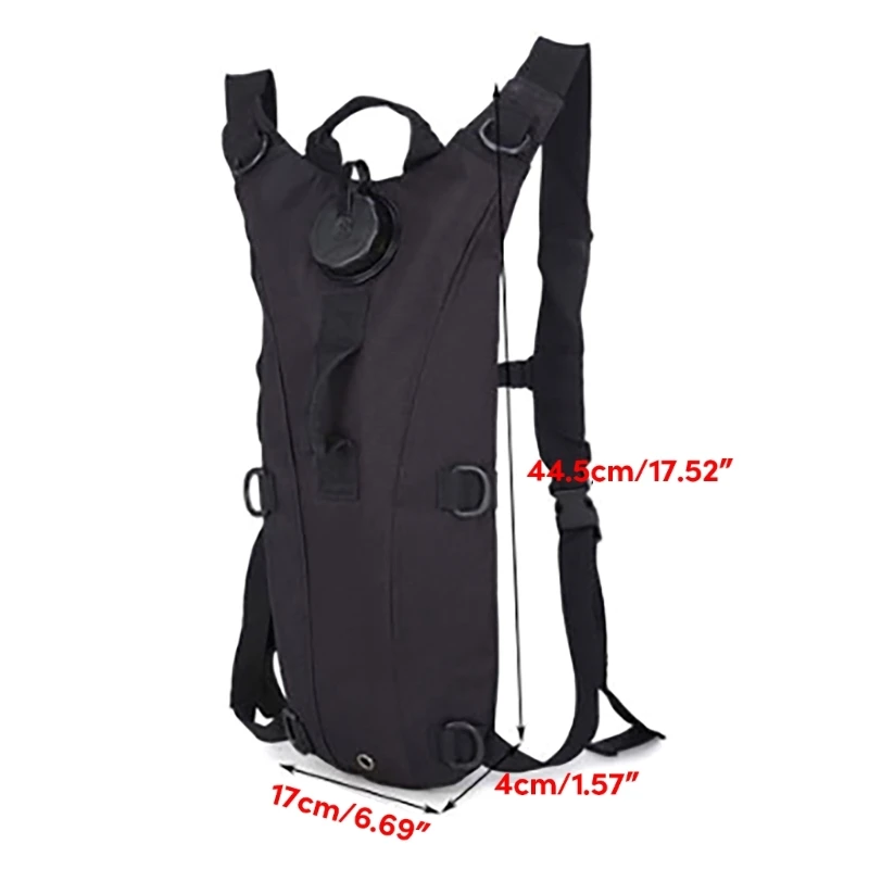 Tactical 3L Hydration Pack Backpack – Waterproof, MOLLE-Style – view 2