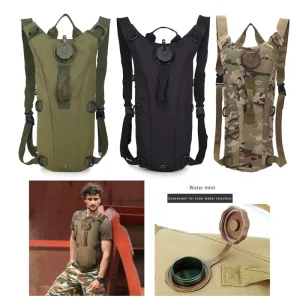 Tactical 3L Hydration Pack Backpack – Waterproof, MOLLE-Style